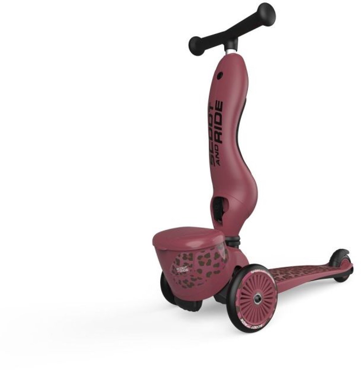 Scoot & Ride – Highwaykick 1 Lifestyle wildcat | loopfiets / scooter in design wildcat voor kinderen van 1 tot 5 jaar | max. 50 kg